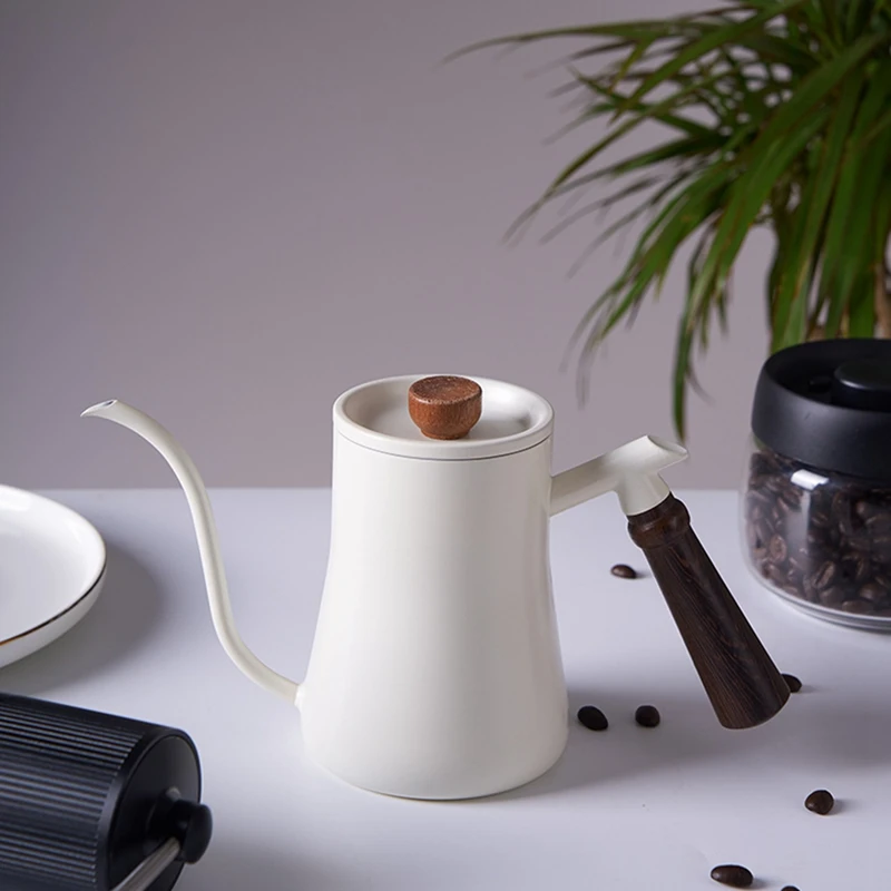 Кофейник кувшин для взбивания молока с гусиной шеей носик чайника чайник из