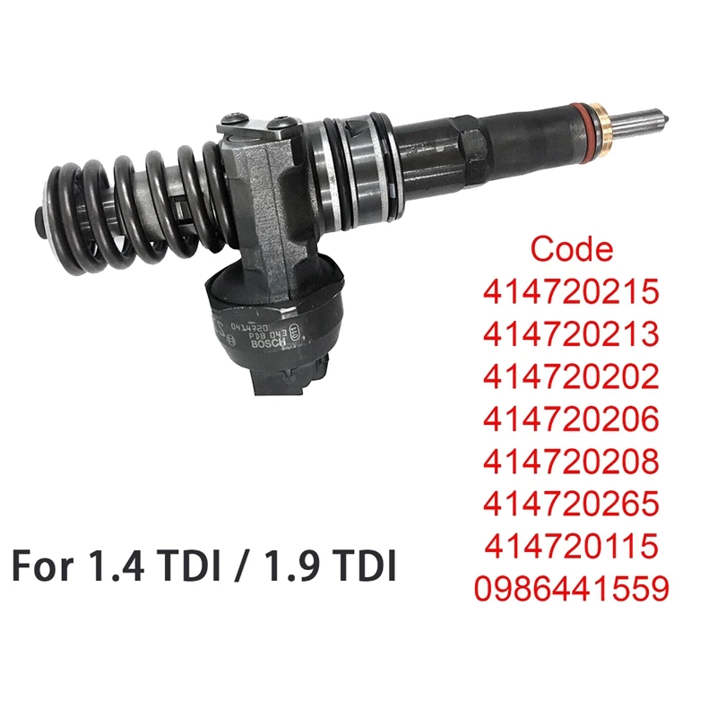 

For NEW Fuel Injector Nozzle 0414720215 038130073AG For 1.9TDI 1.4TDI For FORD Seat Skoda GOLF For JETTA For PASSAT