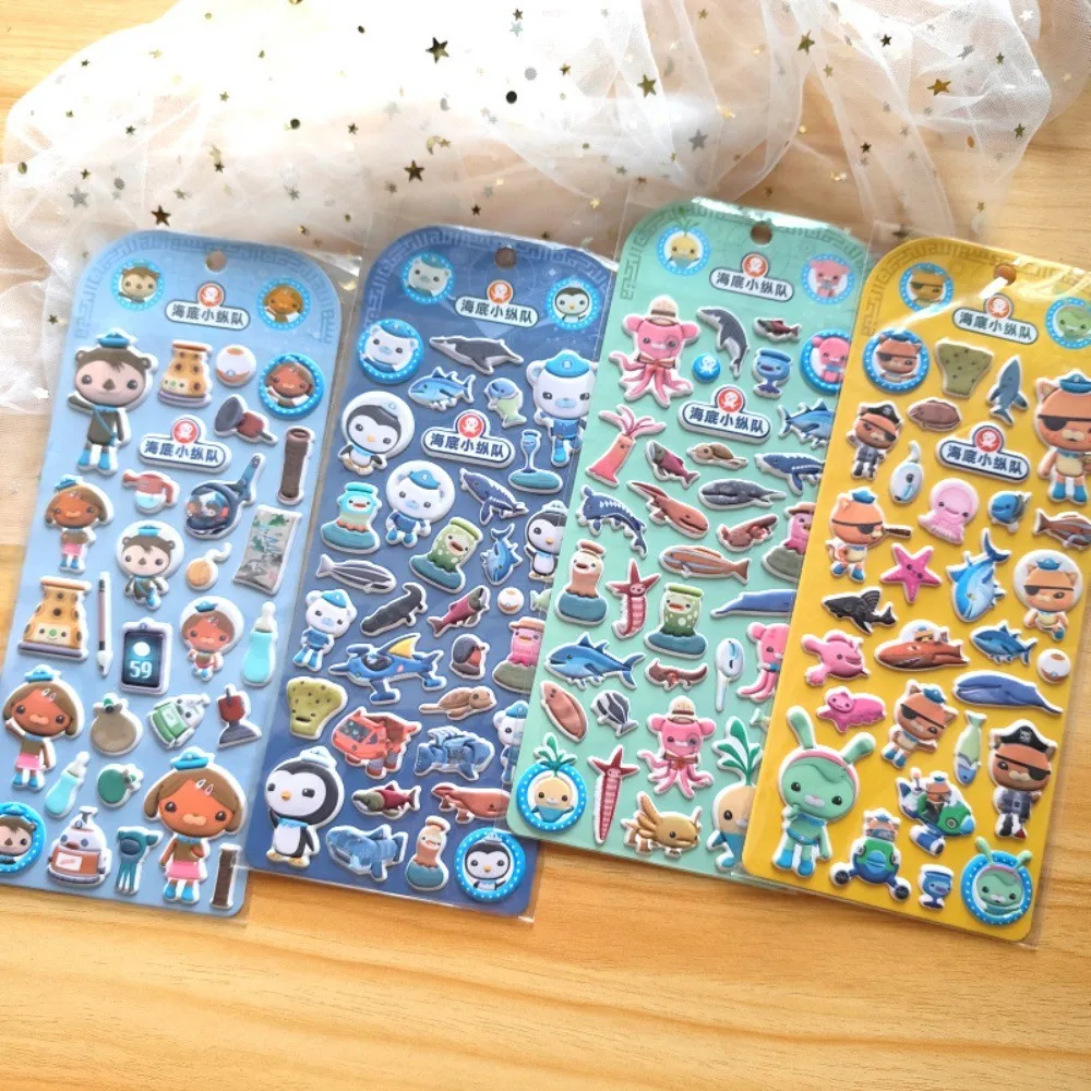 

Детские наклейки из ЭВА-пены Октонавты