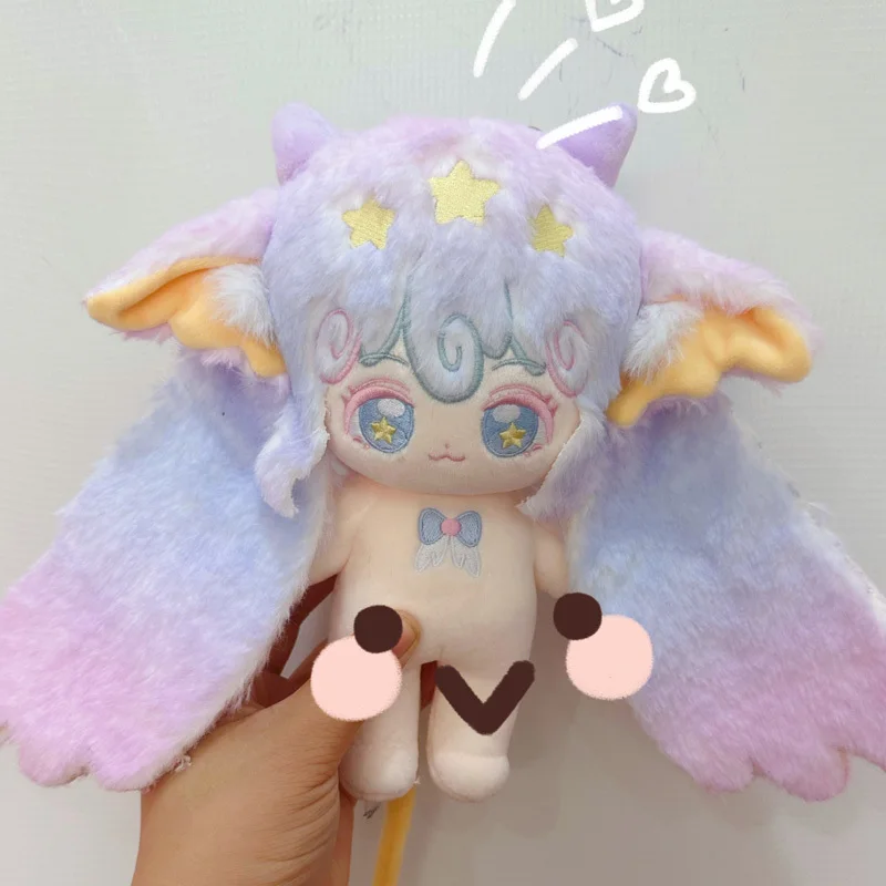 

Kawaii Monster Blue Princess Dolls No Attributes Cosplay Soft Plush Stuffed Doll Body Dress Up Plushie Pillow Xmas Gift 20cm