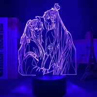 acrylic 3d light bl mo dao zu shi lamp for bed room decor touch sensor colorful led night light lamp mo dao zu shi lan zhan