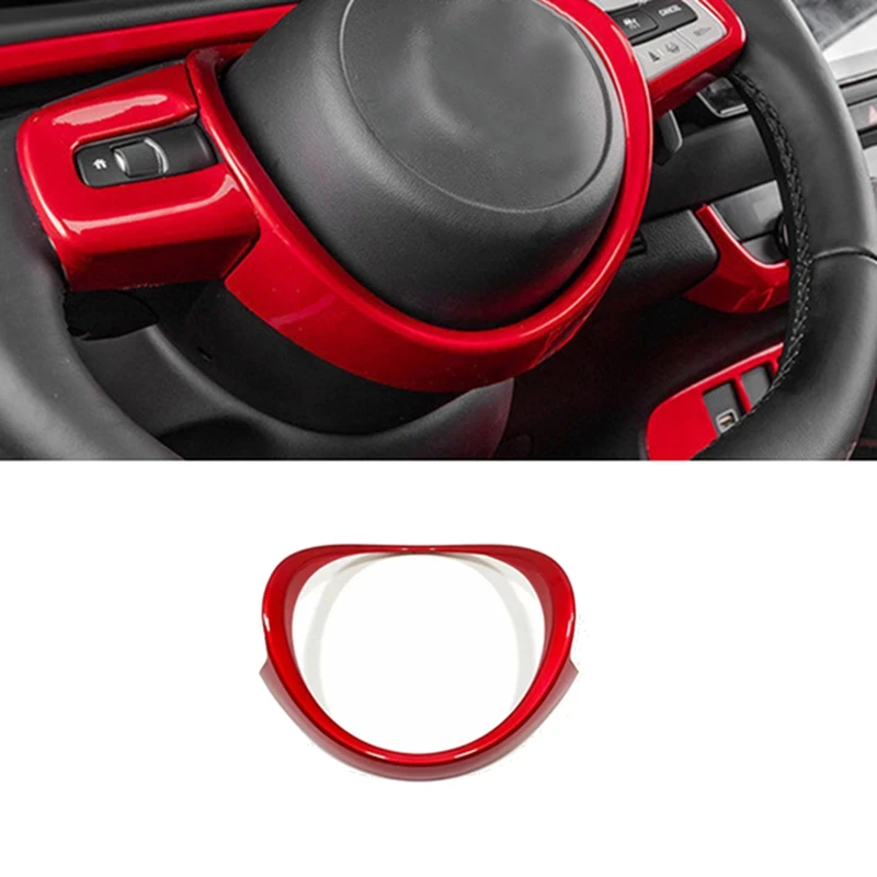 

For Honda FIT JAZZ 2021 Car Steering Wheel Switch Button Control Decoration Cover Trim Decor Sticker