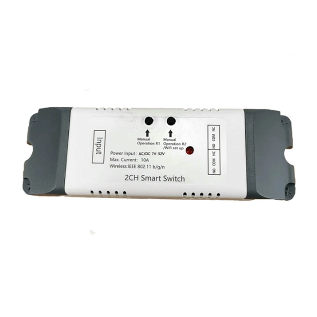 

Умный релейный переключатель Wi-Fi, 2-канальное реле, модуль Wi-Fi для умного дома, постоянный ток 5 В, 12 В, 24 В, 32 В, 110 В, 220 В, беспроводной переключатель, таймер (A)