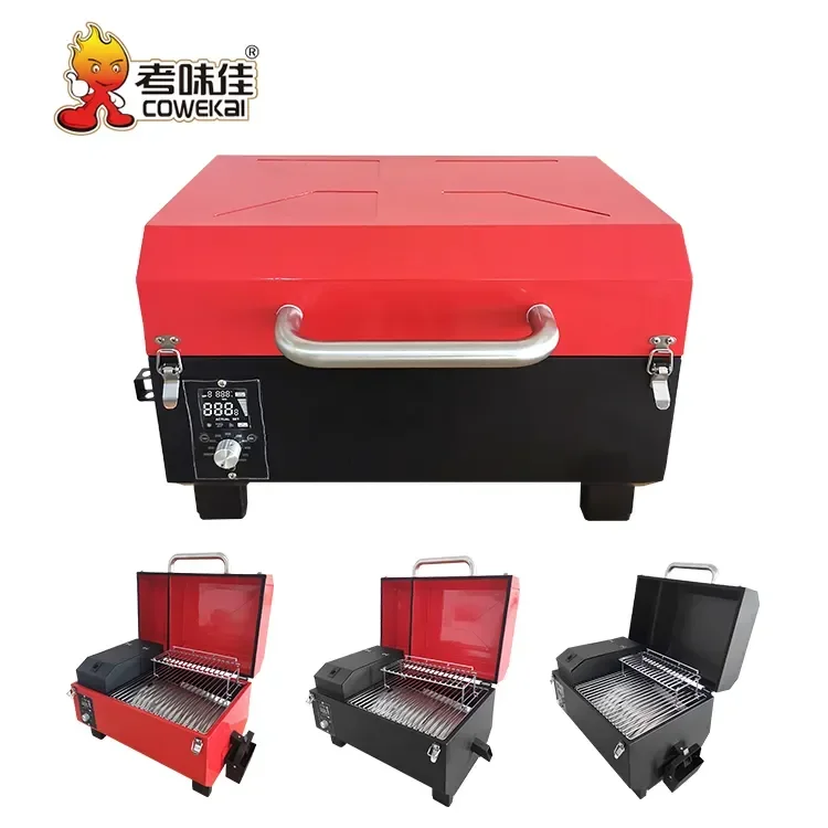 Портативный железный порошковый гриль для барбекю в деревянных гранулах 8 1 220 В