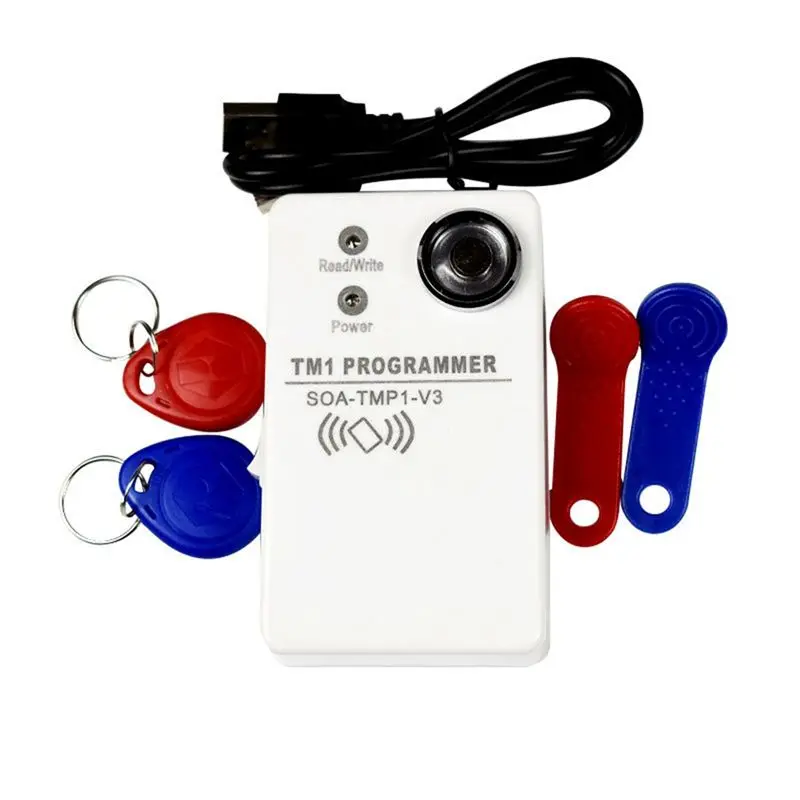 Фото Портативный RFID-копир/дубликатор ZIZI TM1 (RW1990, TM1990, TM1990B, iButton, DS-1990A) 125 кГц для карт EM4305, T5577, EM4100, TM №4