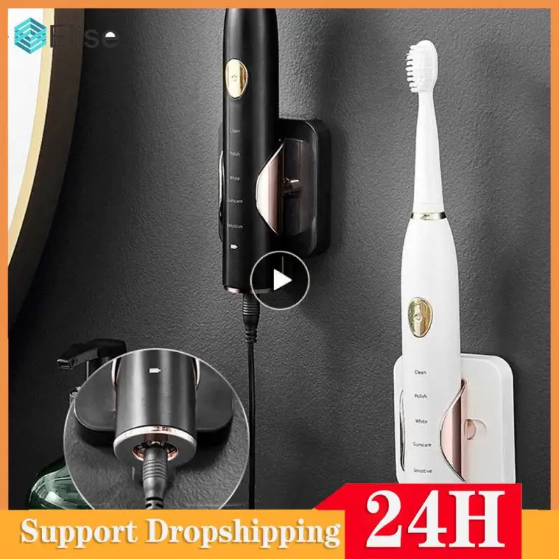 

Gravity Induction Electric Toothbrush Rack Electric Toothbrush Holder Toilet Storage Rack Non-punch Wall-mounted Storage Rack