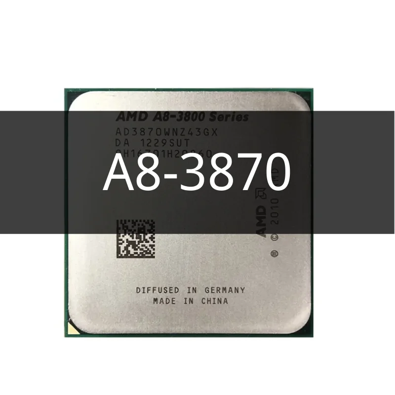 

Четырехъядерный процессор A8 Series A8-3870 3GHz 100W AD3870WNZ43GX A8 3870K Socket FM1