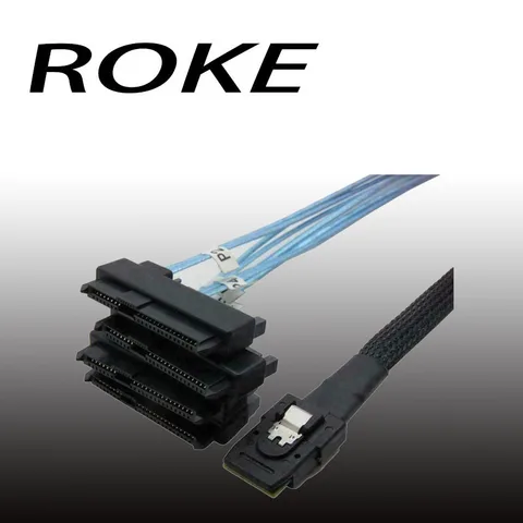 Кабель Mini SAS 36P SFF-8087 to 4 SFF-8482