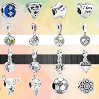 silver color boy girl football mom family tree owl beads fit original brand charm bracelet women fashion jewelry free shipping