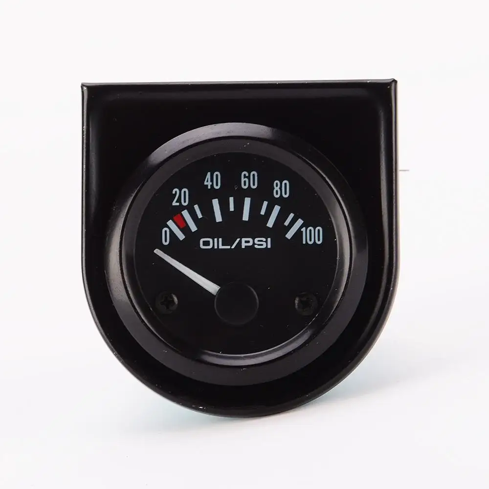 

52mm Digital Electric Oil Pressure Gauge Meter 0-100PSI for Cars Motorcycles