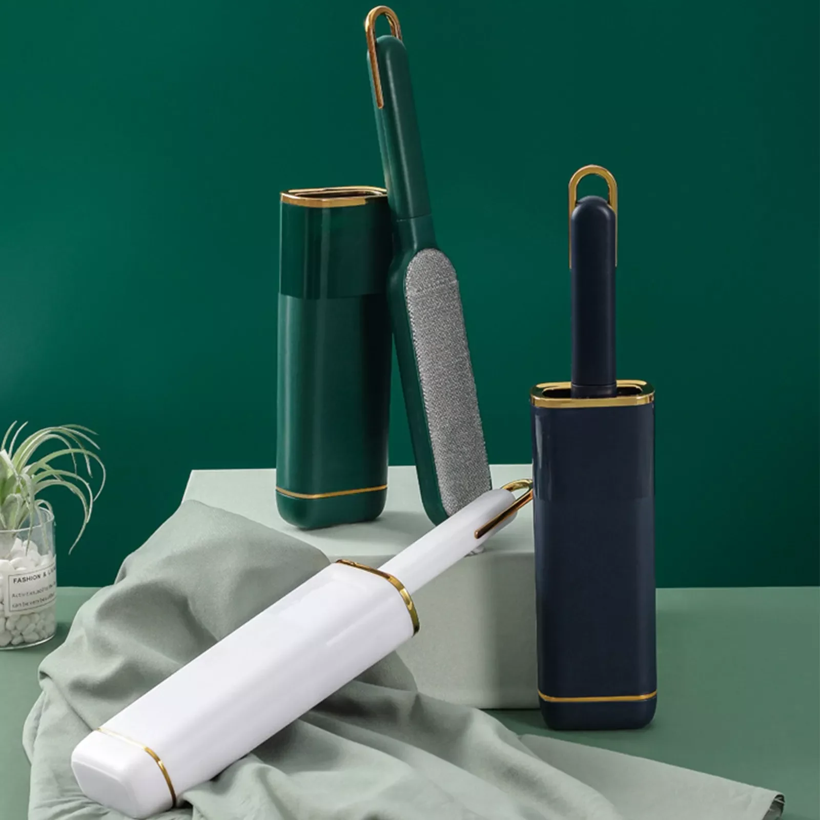 

Double Sided Hair Remover Lint Brush For Dog Hair And Cat Hair Reusable Lint Roller For Pet Hair Lint for Clothes Dryer