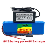 new 7s4p 88000 mah electric bicycle motor ebike scooter lithium ion battery pack 29 4v 18650 rechargeable battery charger