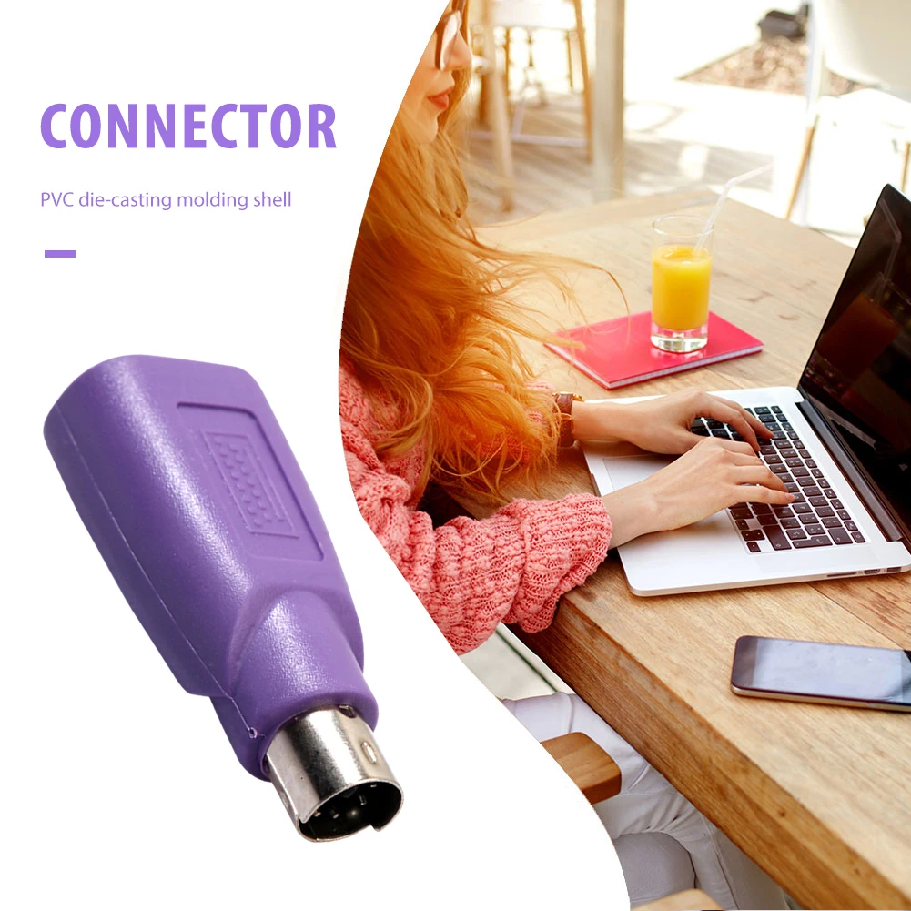 2/5 шт. USB-адаптер для мыши и клавиатуры