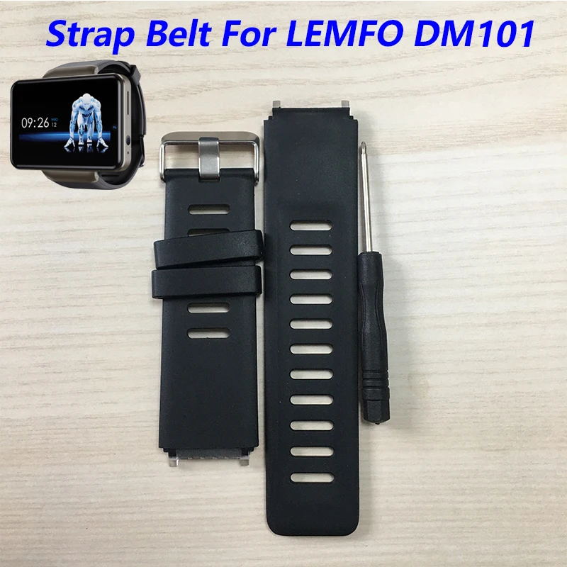 

Replacement Silicone Strap For LEMFO DM101 Smart Watch Replace Bracelet Wristband Strap For LEMFO DM101 Smart Watch High Quality