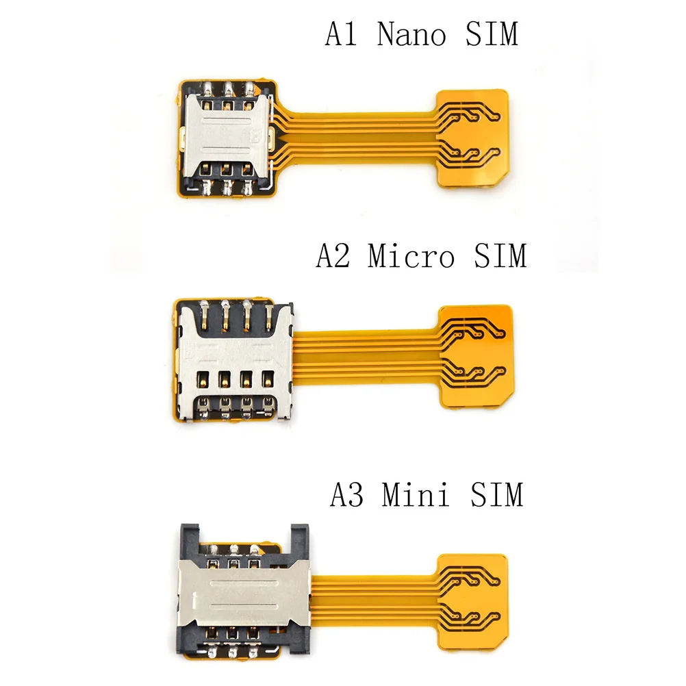 

1 шт., Гибридный адаптер для двух Sim-карт Micro SD Nano Sim