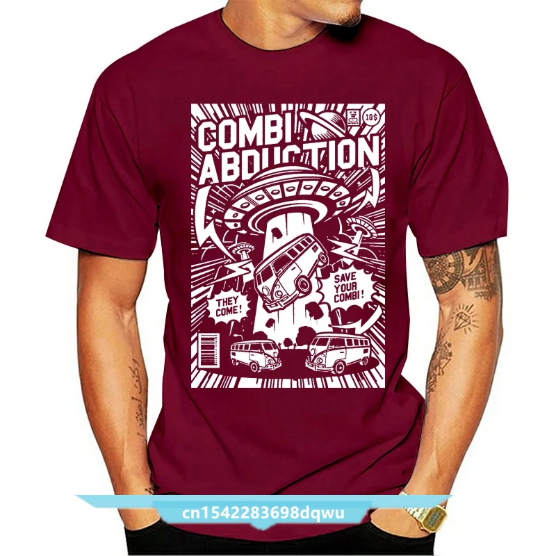 

COMBI ABDUCTION T Shirt UFO SPACE ALIEN S-3XL