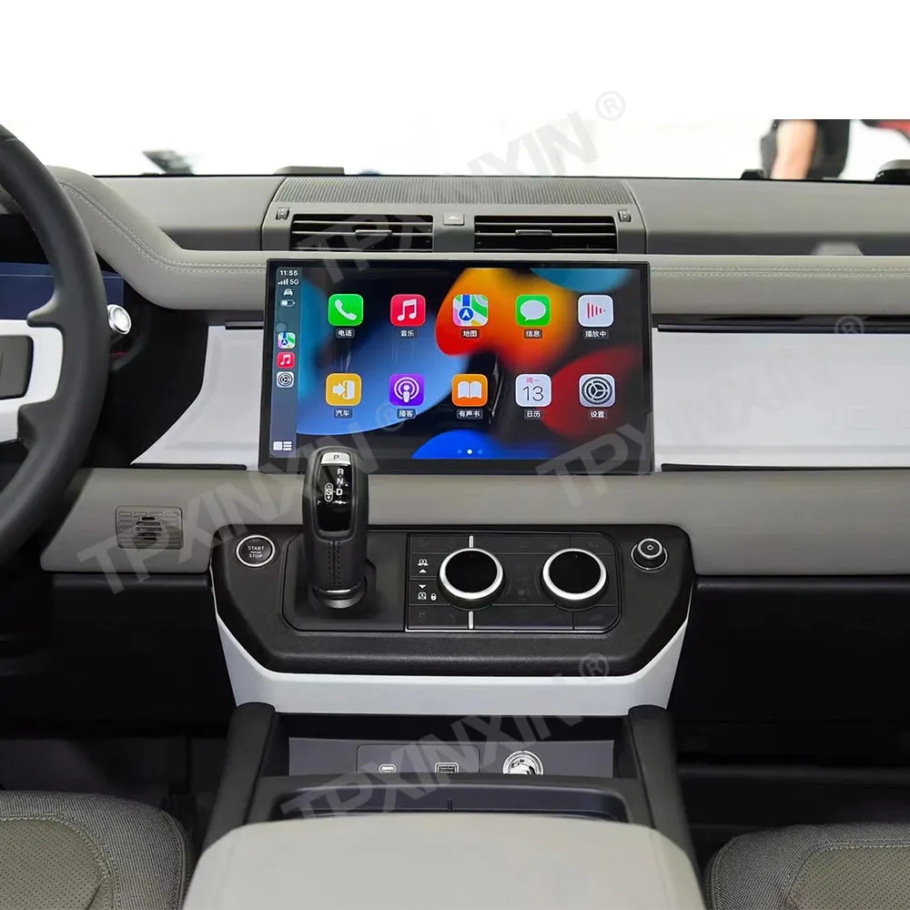 

Автомобильный радиоприемник GPS-навигатор для Land Rover Defender 2020-2021, Android 13, стерео головное устройство с голосовым управлением, автомобильные аксессуары, Carplay DSP