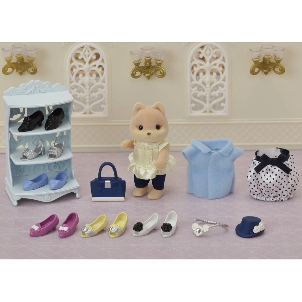 Игровой набор Sylvanian Families Жители страны Сильвании "Карамельная собачка модница