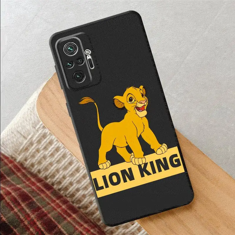 Чехол для телефона Disney The Lion King Xiaomi Redmi Note 7 8 T S 10 11 12 Pro ProPlus 13