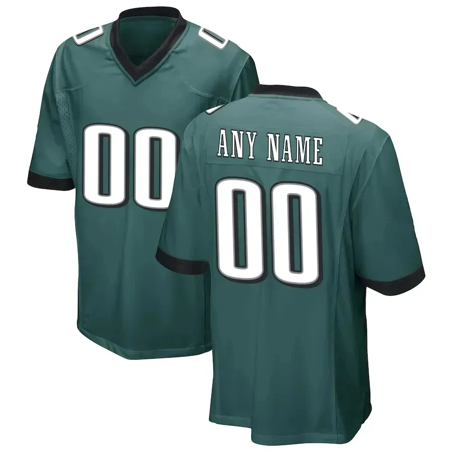 

Custom Philadelphia Football Jersey Embroidery American Football Jersey We Have You Need Name/Number All Size Men/Kids T-shirt