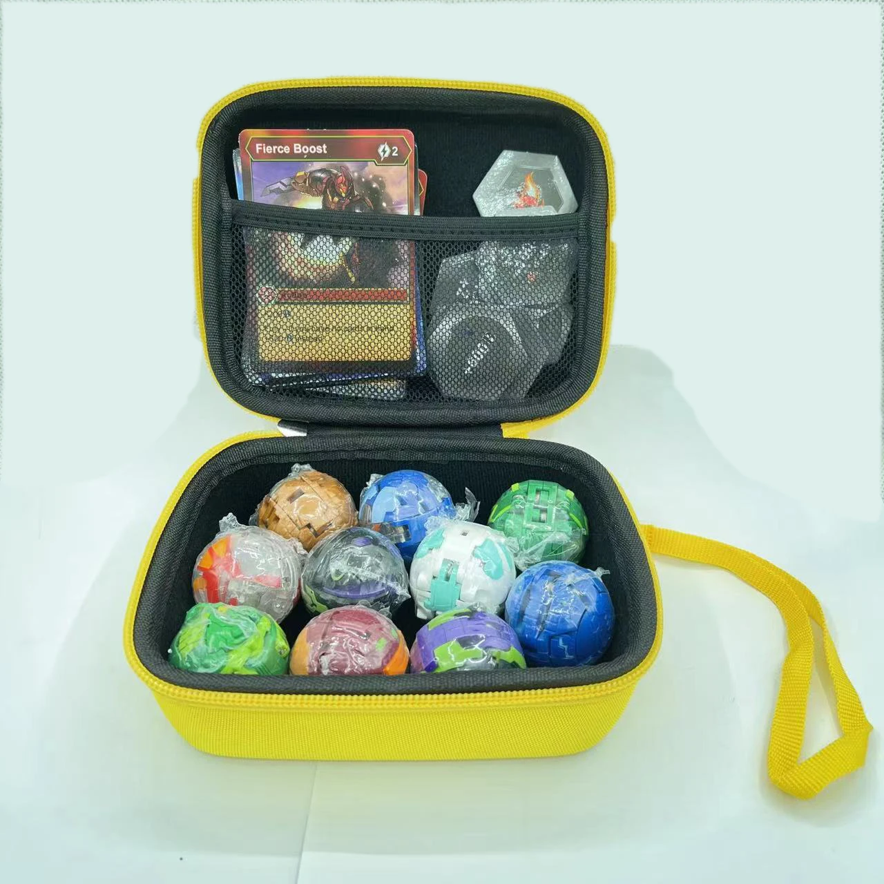 Фото Новый боевой мяч Bakuganes катапульта Монстр экшн Карманный Монстр карточная коробка совместимая с покемоном торговля детскими игрушками №3