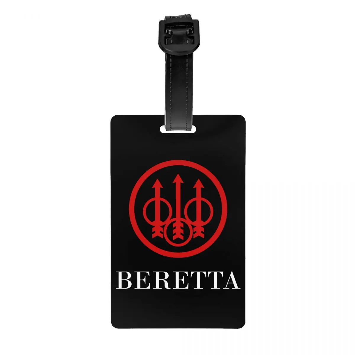 

Beretta Luggage Tags for Suitcases Military Gun Lover Privacy Cover Name ID Card