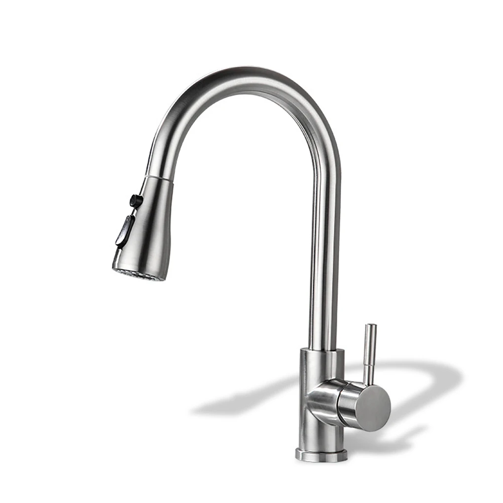 

Kitchen Faucet 304 Stainless Steel 360 Degree Rotation Water Sprayer Replaceable Sink DIY Mounted Bathroom Spray Tap Accessory