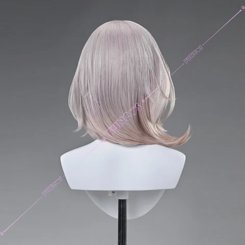 Kuchiba Женский парик Honkai Star Rail пепельно-розовый