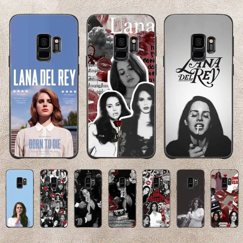 

Lana Del Rey Singer Kraft Phone Case For Samsung Galaxy Plus S9 S20Plus S20ULTRA S10lite S225G S10 Note20ultra Case