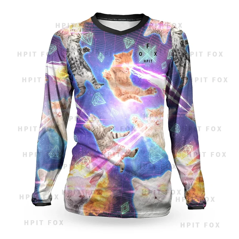 

2022 bike Jersey WOMEN Downhill Jerseys hpit fox Mountain MTB Shirts Offroad DH Motorcycle Jersey Motocross Sportwear Clothing