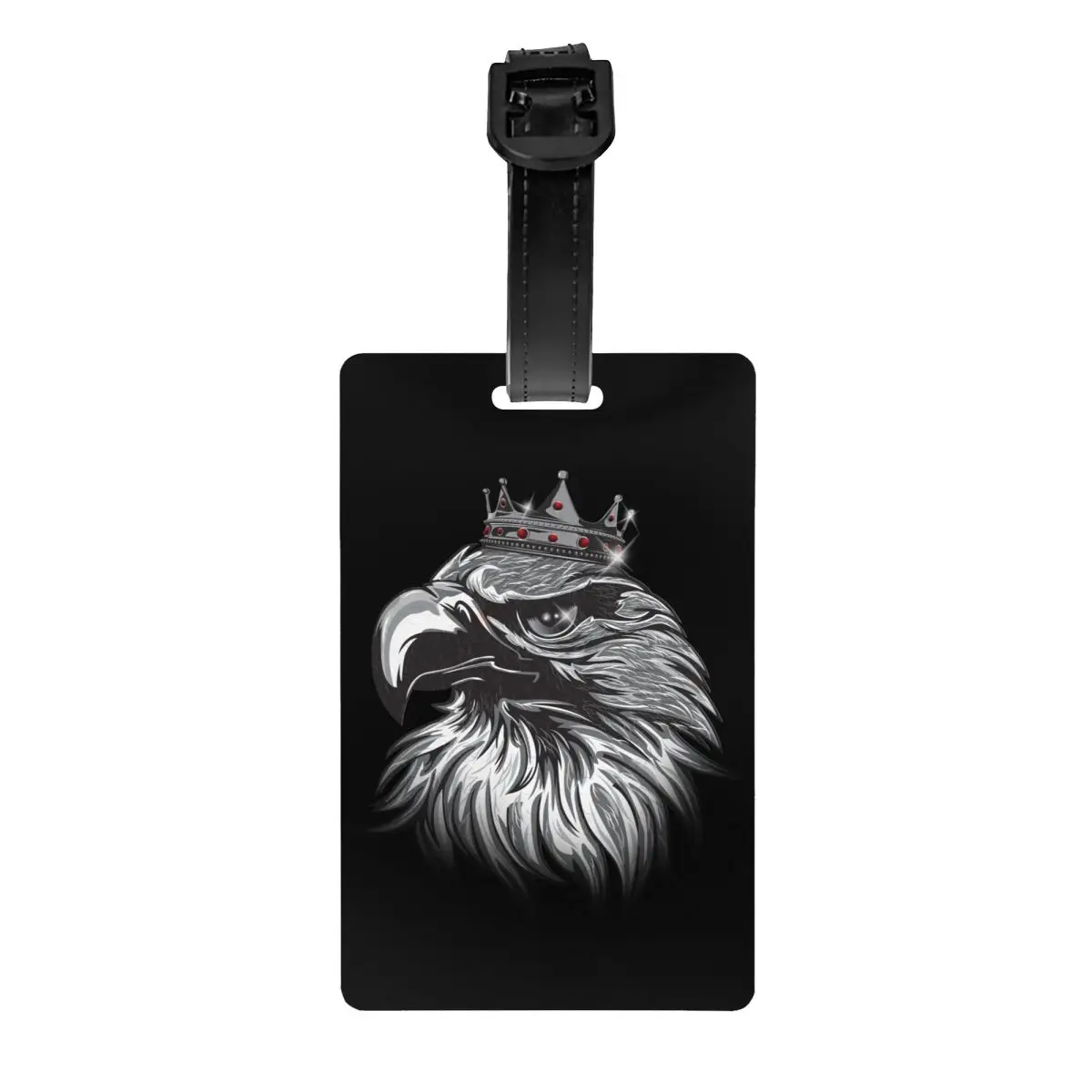 

Eagle Luggage Tags Suitcase Silicon Travel Accessories Soft Holder Baggage Boarding Tags Holder Baggage Tag ID Address for Men