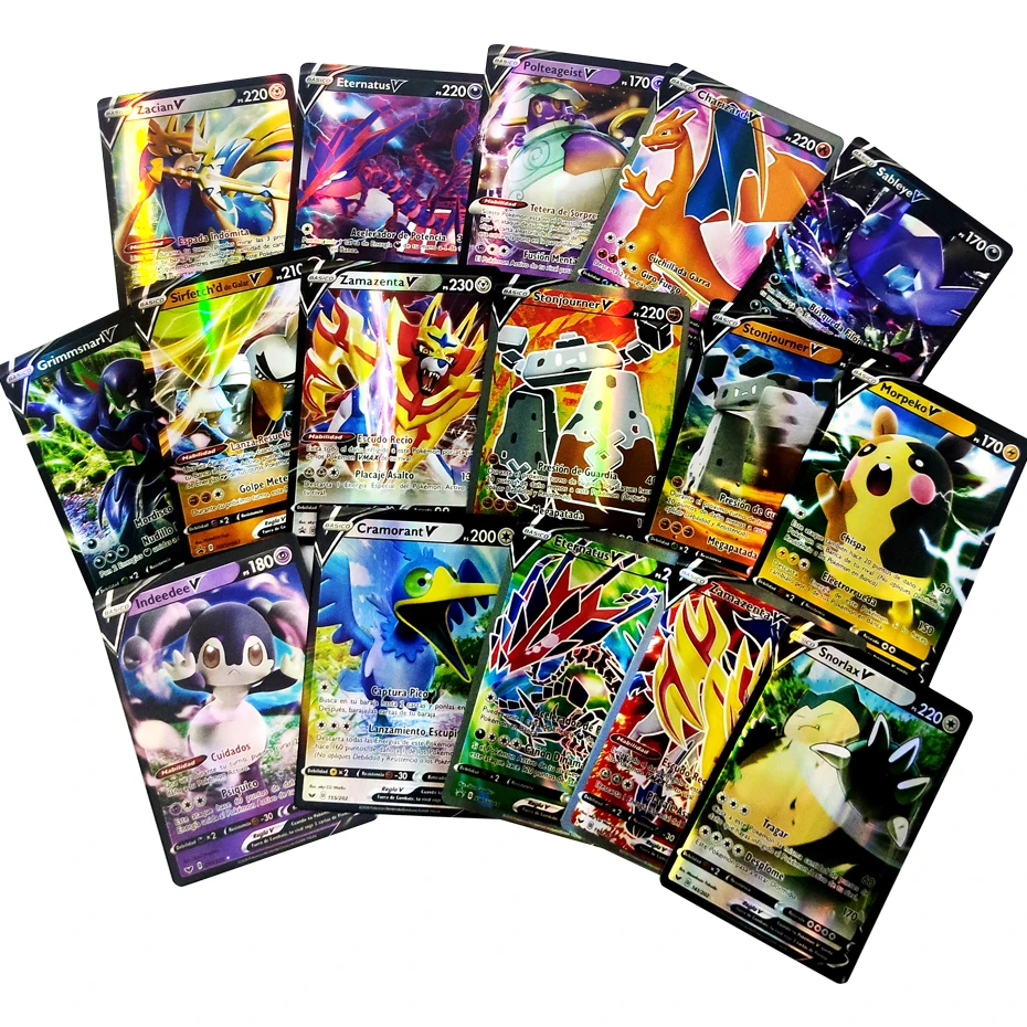 

Pokemon Card Vmax GX EX V Battle Game Anime Cards for Children