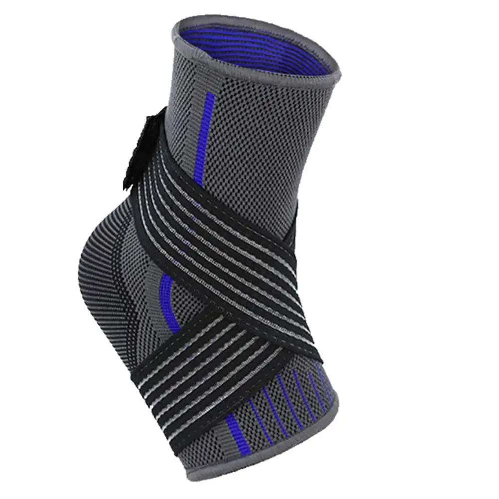 

1Pc Football Basketball Feet Sleeve Ankle Support Socks Compression Anti Sprain Heel Protective Wrap DIN889