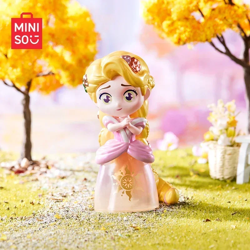 MINISO Принцесса Диснея Анимационный Орнамент Банк Для Хранения Слепая Коробка