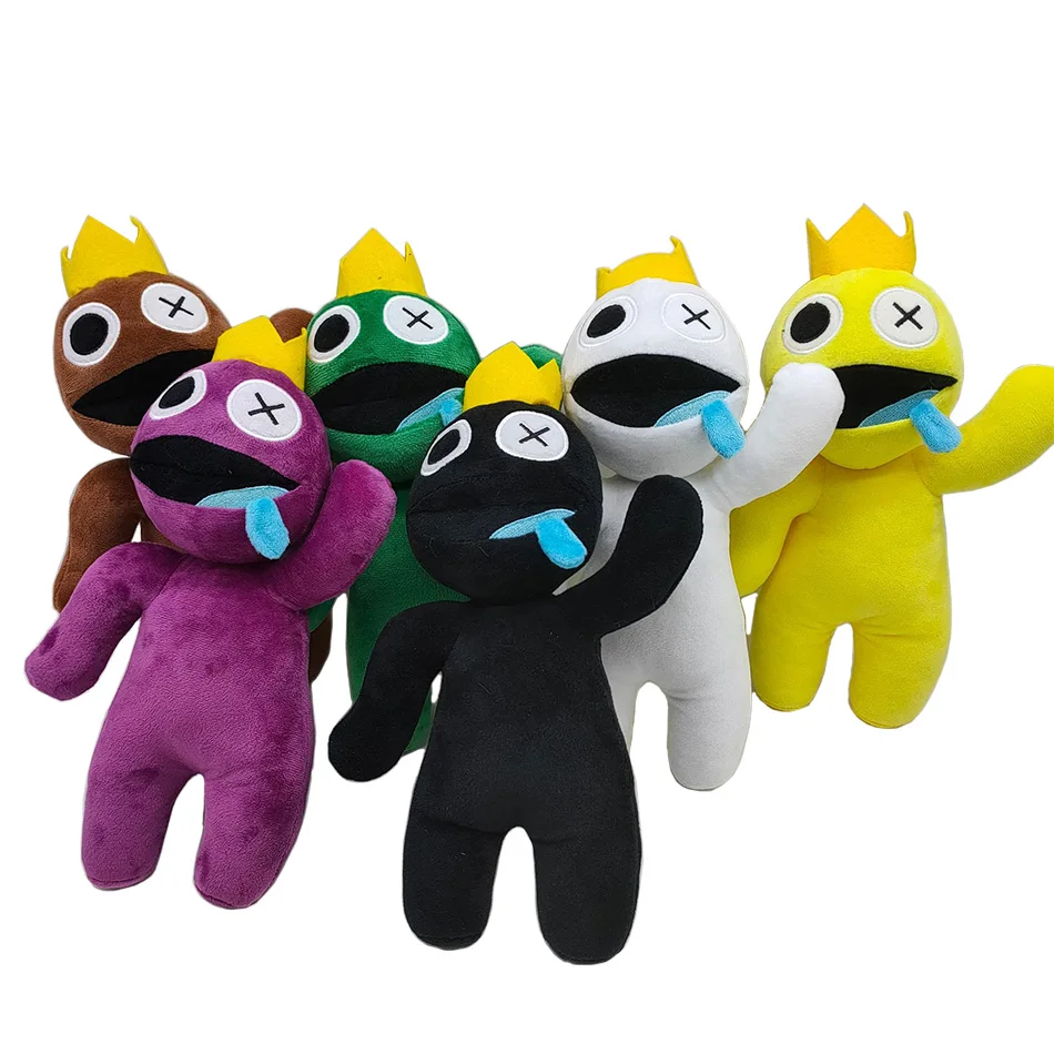 

30cm Kawaii Rainbow Friends Plush Toys Cartoon Anime Game Character Soft Stuffed Plushie Doll Birthday Gifts for Baby Kids