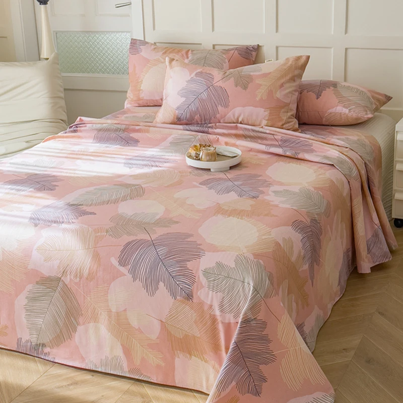 Т-толстая старая грубая тканевая простыня двойной комплект общежития одеяло для