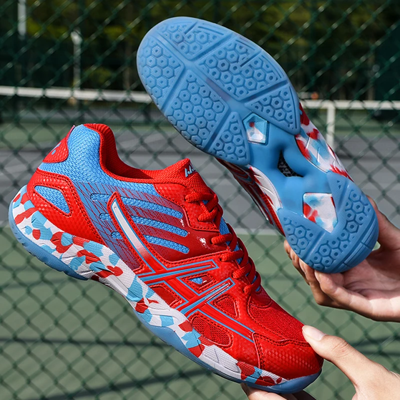 

Новинка, дышащая обувь для бадминтона, мужские, женские, детские легкие кроссовки для бадминтона, Женская Удобная теннисная обувь для мужчи...