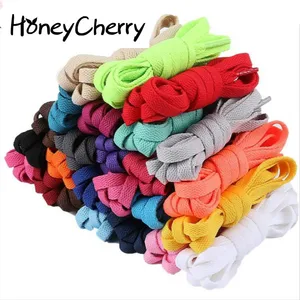 Цветные Плоские холщовые шнурки для обуви, повседневные шнурки, серые красные шнурки для обуви, шнурки для обуви для бега