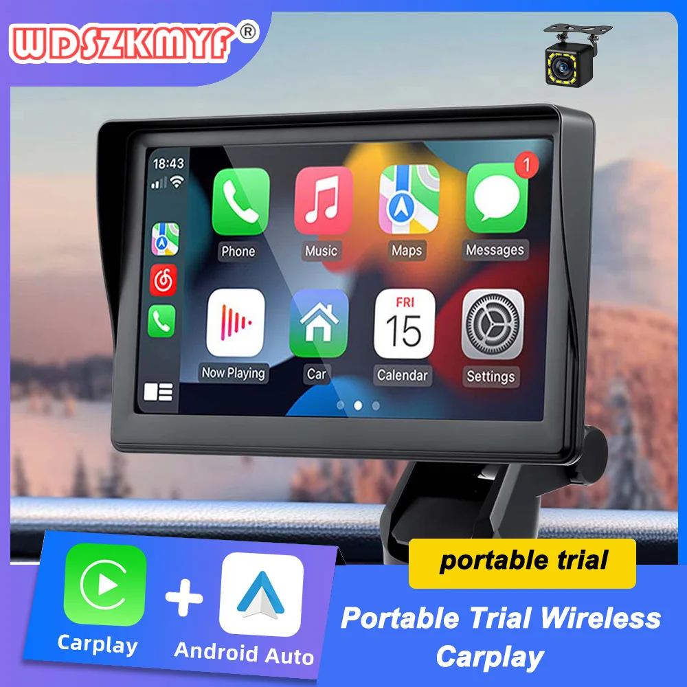 7-дюймовый портативный универсальный автомобильный радиоприемник