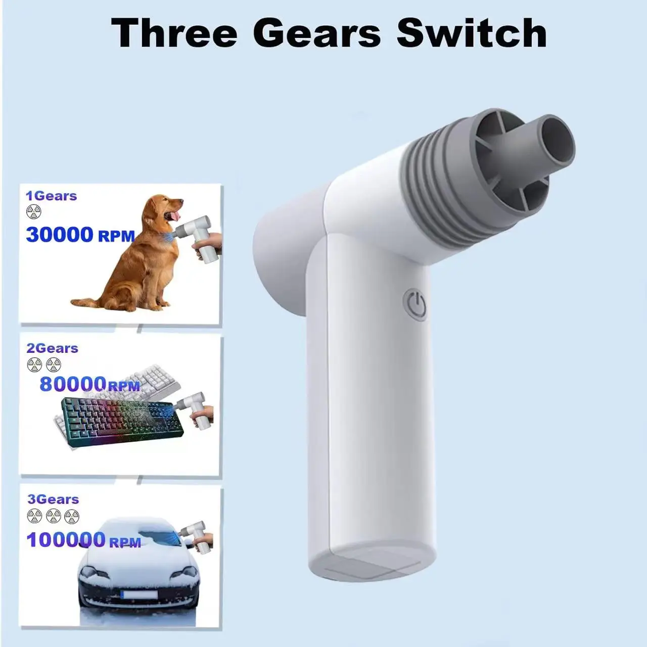 100000 об/мин бесщеточный двигатель портативный Турбовентилятор