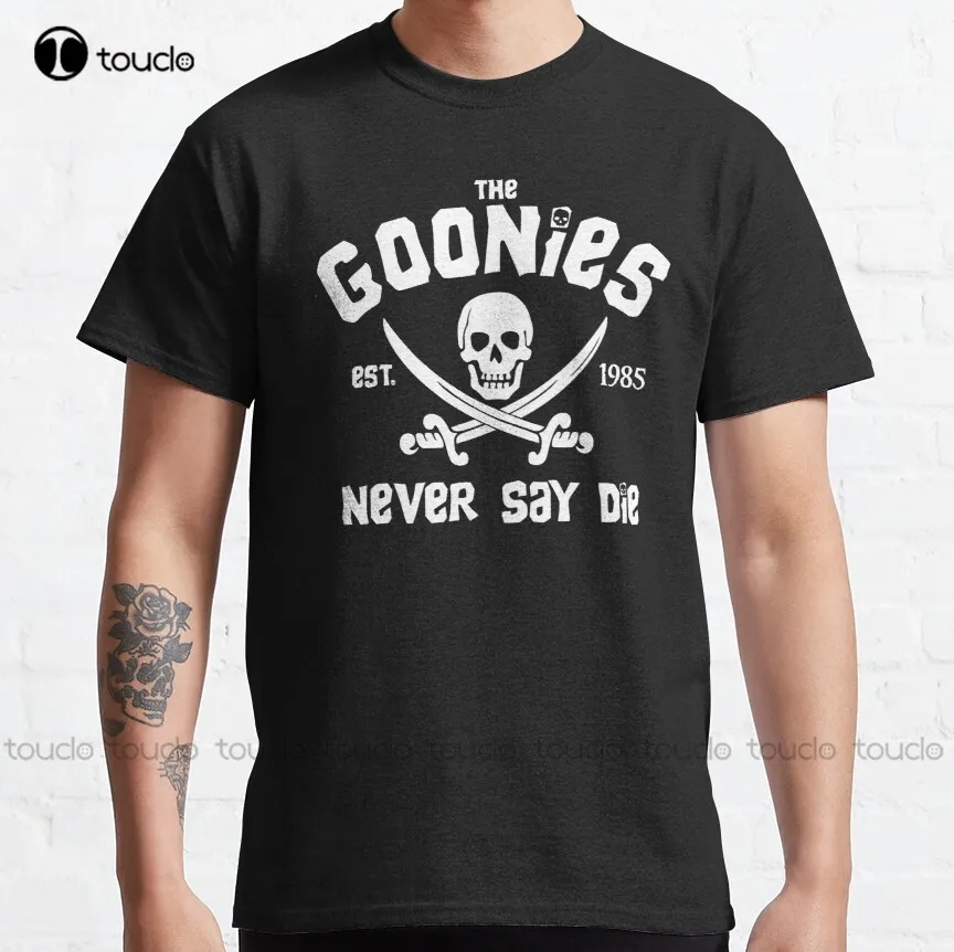 

The Goonies Classic T-Shirt Mens Shirts Clearance Harajuku Streetwear Custom Aldult Teen Unisex All Seasons Gd Hip Hop Retro New