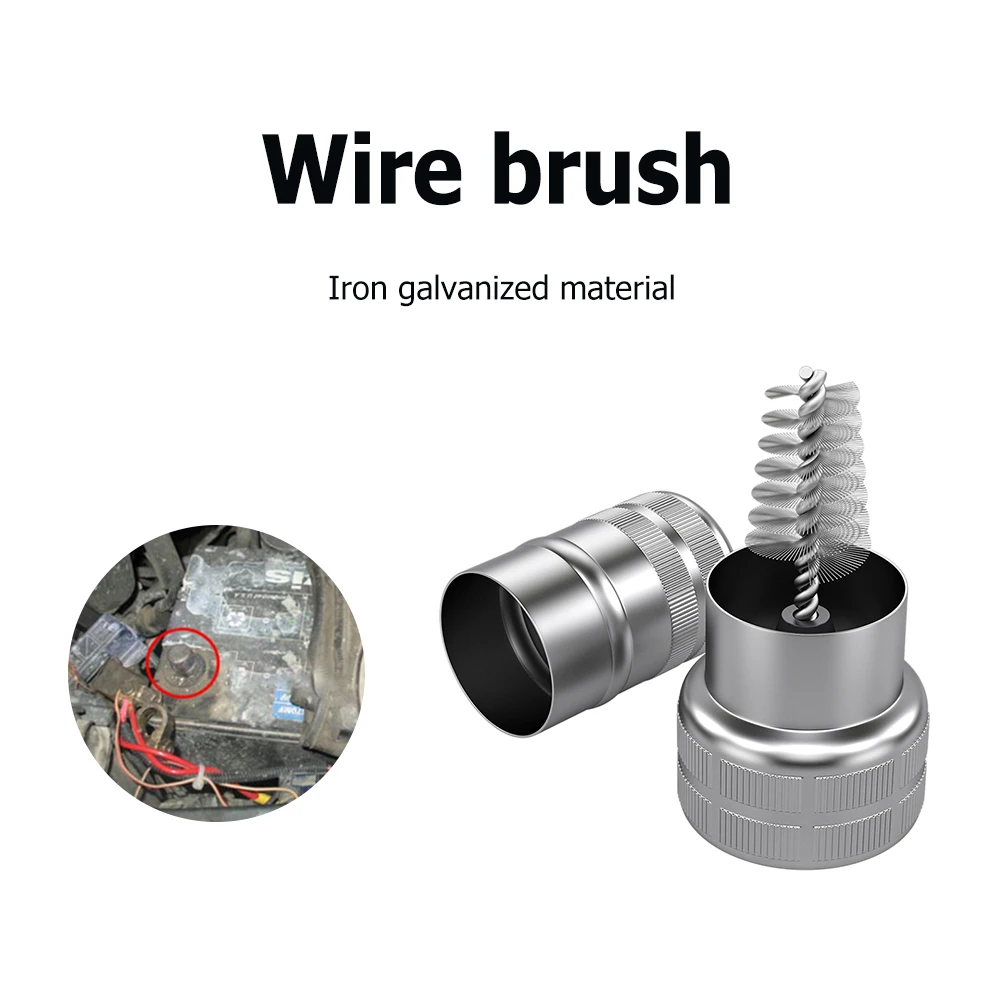 Щетка для автомобильного аккумулятора щетка удаления грязи и коррозии |