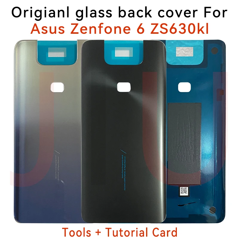 

Новая крышка Bcak для Asus Zenfone 6 ZS630KL, задняя крышка батарейного отсека для ASUS ZS630KL, задняя крышка батарейного отсека, запасные части