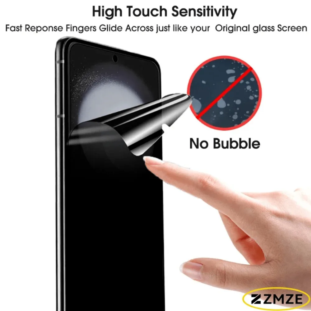 Фото 4 шт. для Infinix Note 60 50 40 30 10 Pro+ 60 Ultra 50S 50X 40S 40X 30 VIP 30i, глянцевые защитные пленки для экрана с функцией защиты конфиденциальности, гидрогелевая пленка №3