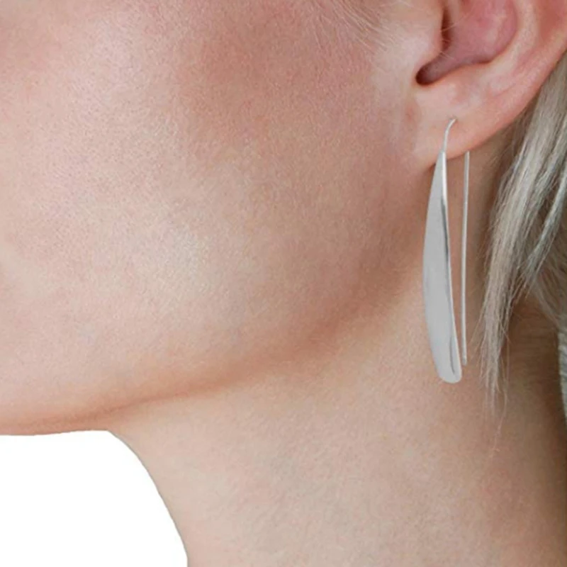 

Fashion Silver plated Earrings Water Drop/Teardrop/Raindrop Drop Earrings Dangle Earrings for Women Wholesale Jewelry Gift