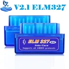 Диагностический интерфейс V2.1 ELM 327 Bluetooth OBD2, сканер кода ELM327 OBD2 ELM 327, 4 шт.7 шт., инструмент для разборки автомобиля, зажим для двери