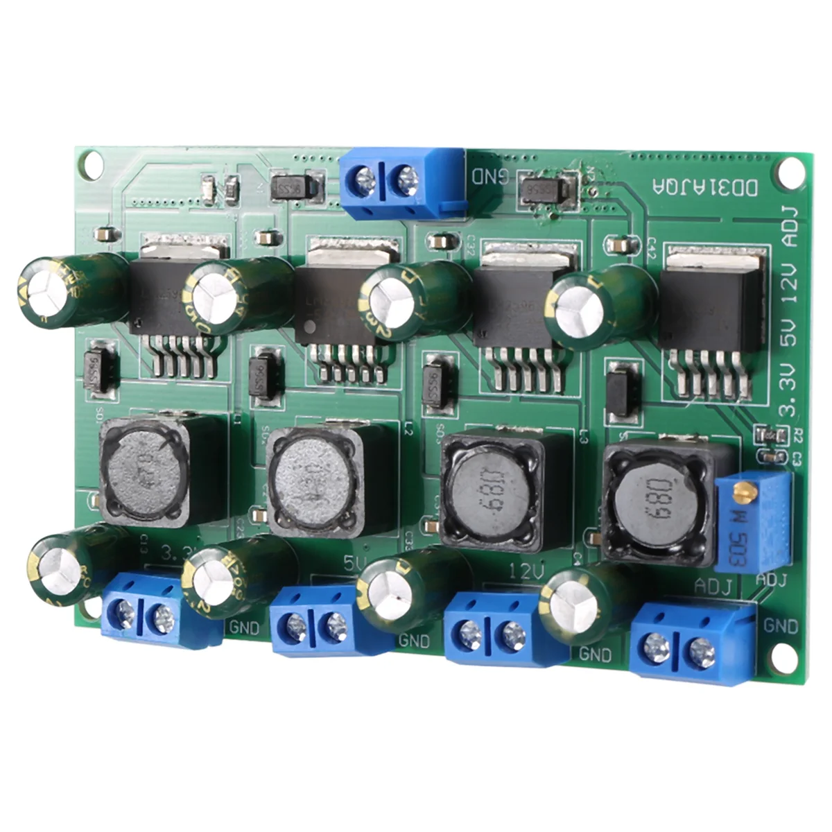 3 А 4 канала несколько модулей импульсного источника питания В 5 12 регулируемый