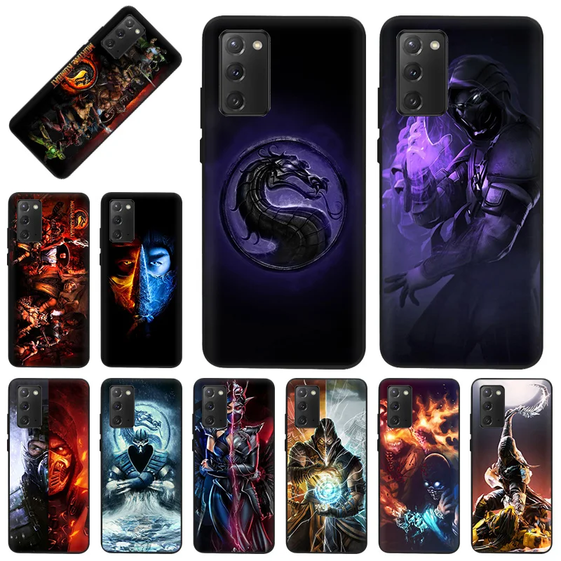 Чехол для телефона Samsung Galaxy S21 Ultra S20 FE S10 Plus 5G S9 Note 20 10 Lite 9 8 Mortal Kombat роскошный мягкий