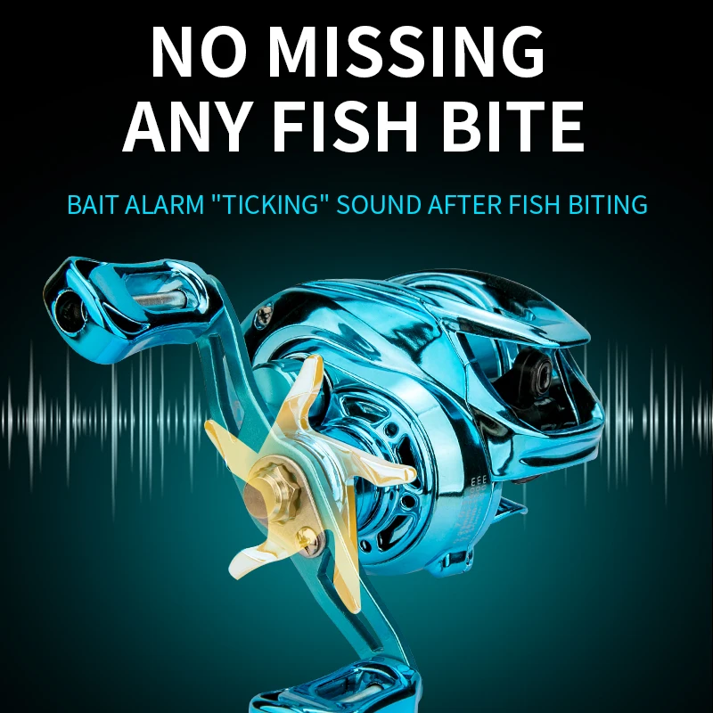 Катушка Для Приманки CEMREO Showy Colors 5 Кг Магнитная Тормозная Система Передаточное