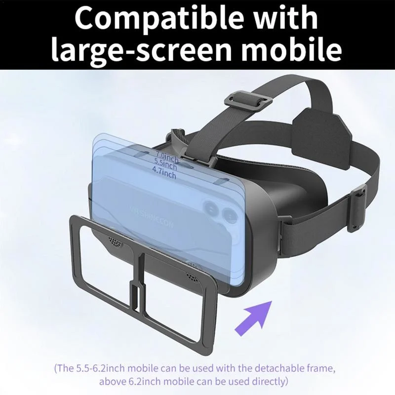 2022 оригинальные смарт-Очки виртуальной реальности VR Shinecon 6 0 3D шлем смарт-очки
